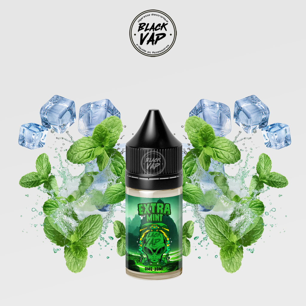 E-LIQUIDE EXTRA MINT 30ML - BLACK VAP