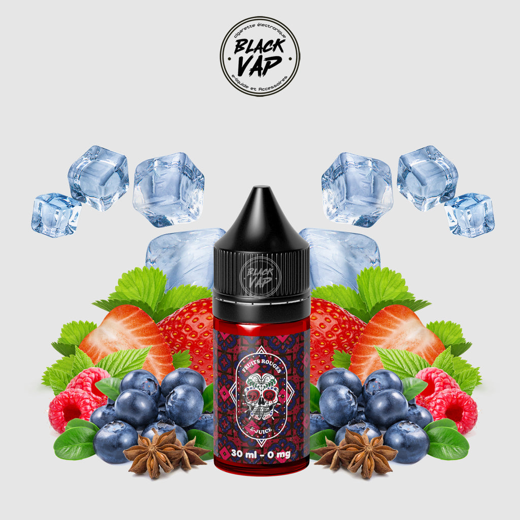 E-LIQUIDE FRUITS ROUGES MALAYSIAN 30ML - BLACK VAP