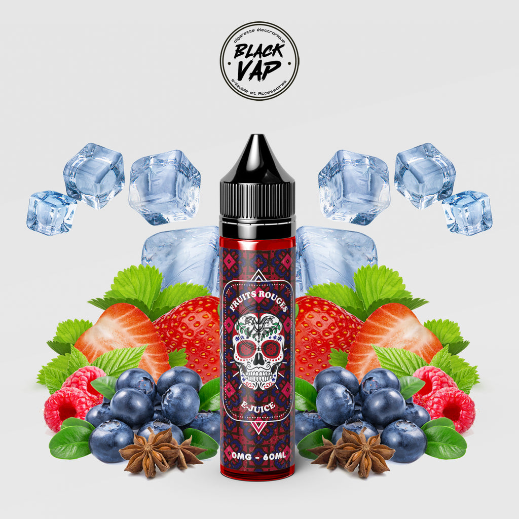 E-LIQUIDE FRUITS ROUGES MALAYSIAN 60ML - BLACK VAP