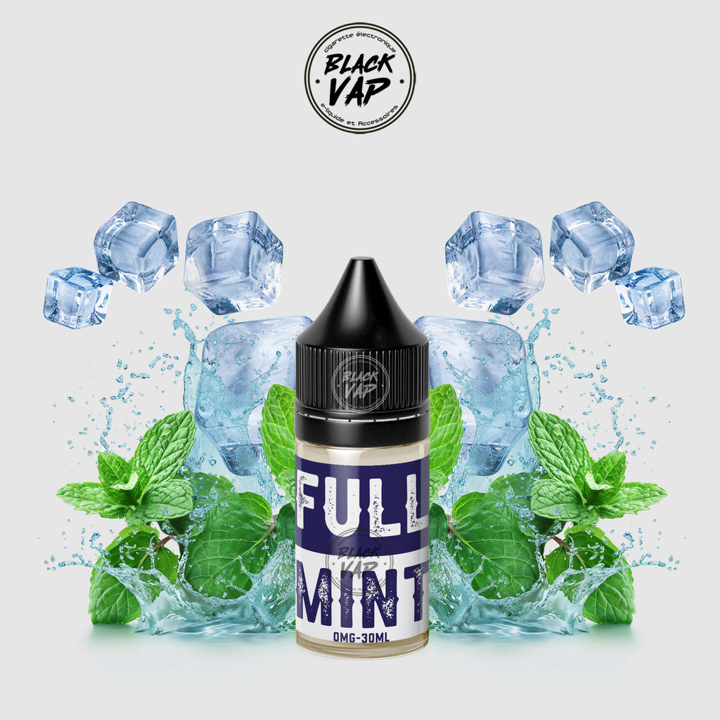 FULL MINT TRIPLE MENTHOL 30ML - BLACK VAP