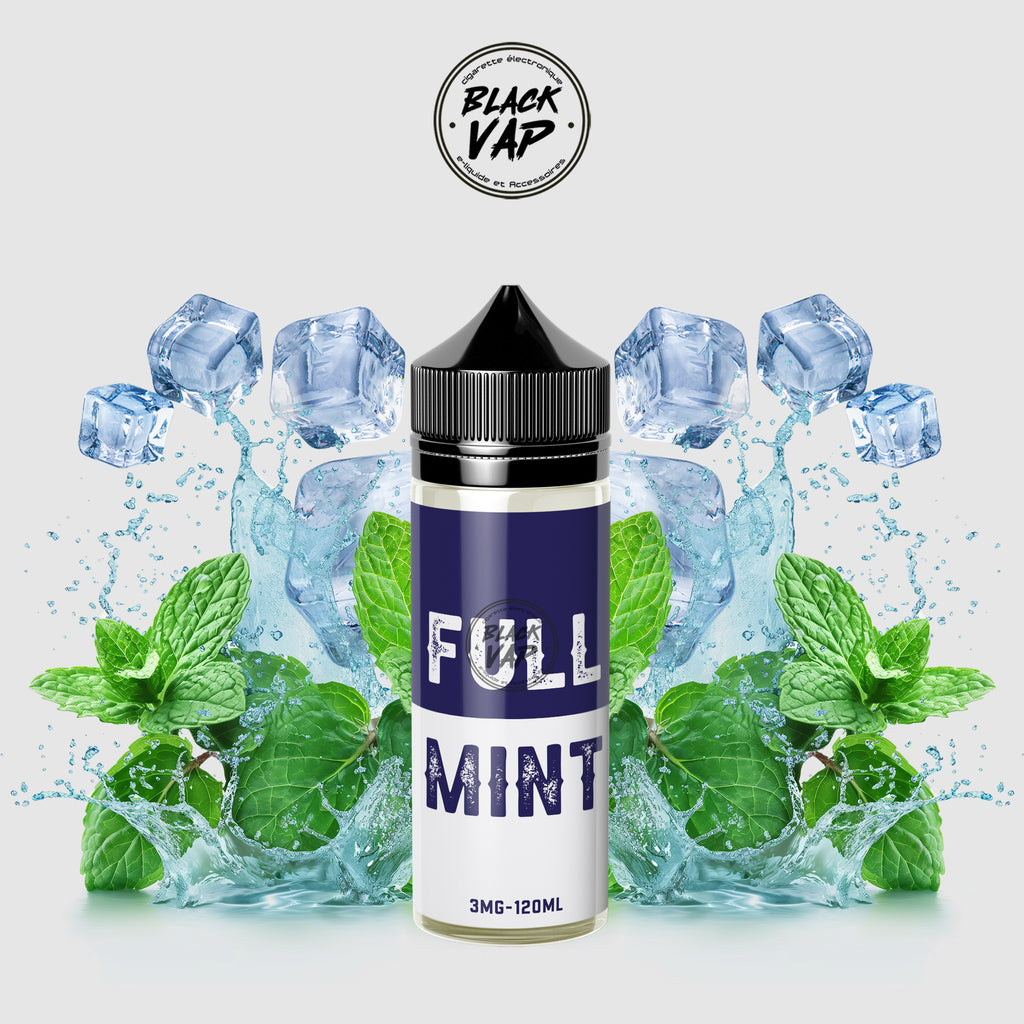 FULL MINT TRIPLE MENTHOL 120ML - BLACK VAP