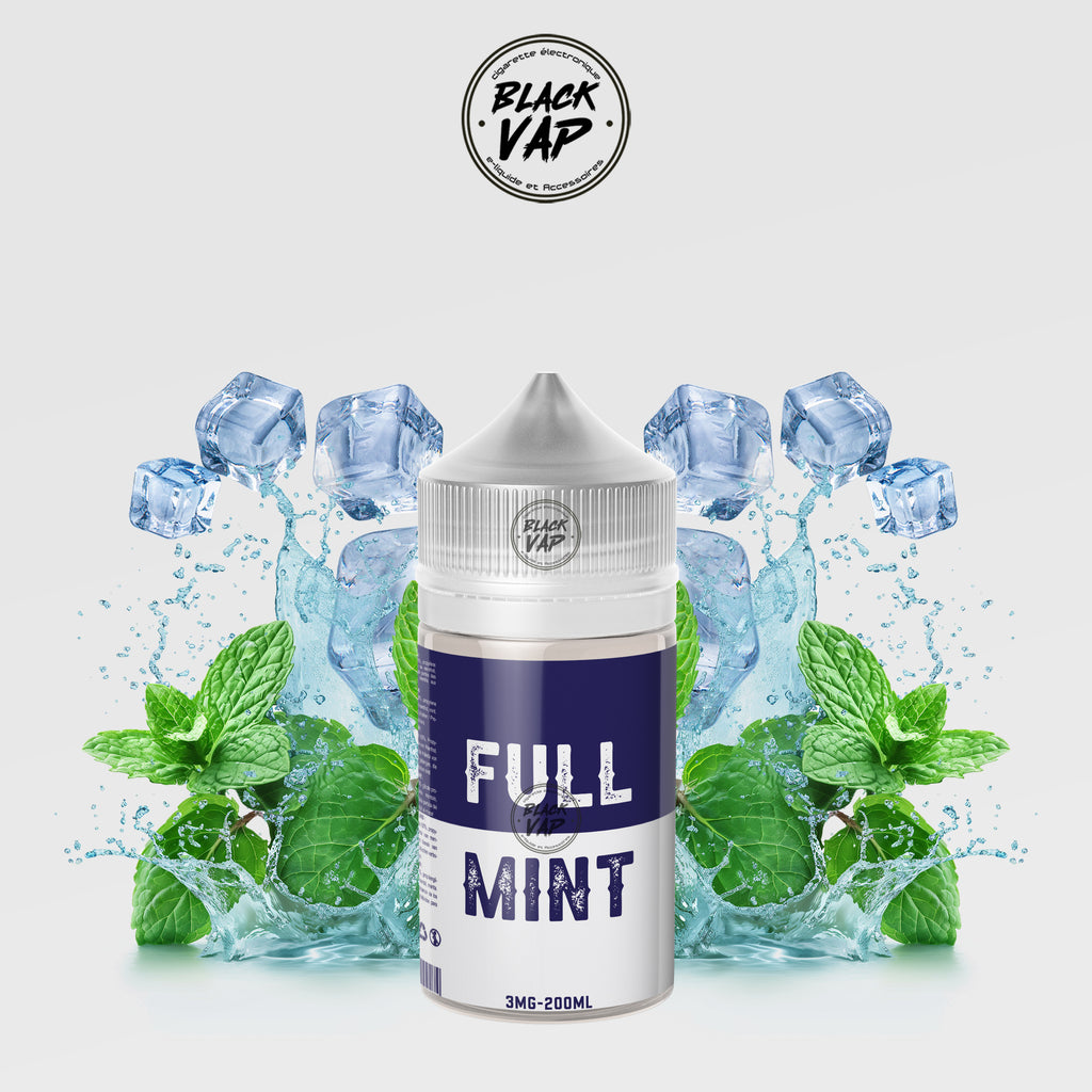 FULL MINT TRIPLE MENTHOL 200ML - BLACK VAP