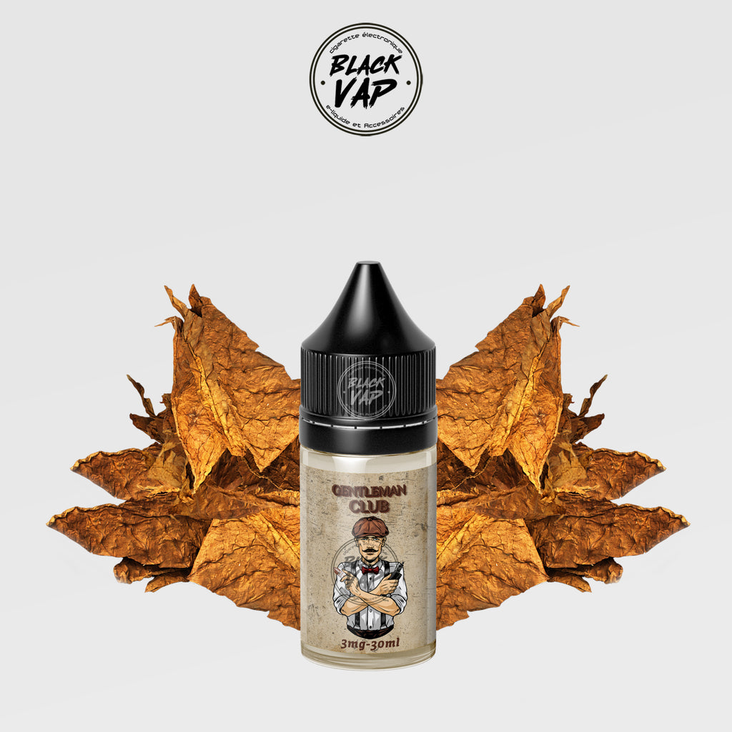 E-LIQUIDE GENTLEMAN CLUB TOBACCO 30ML - BLACK VAP