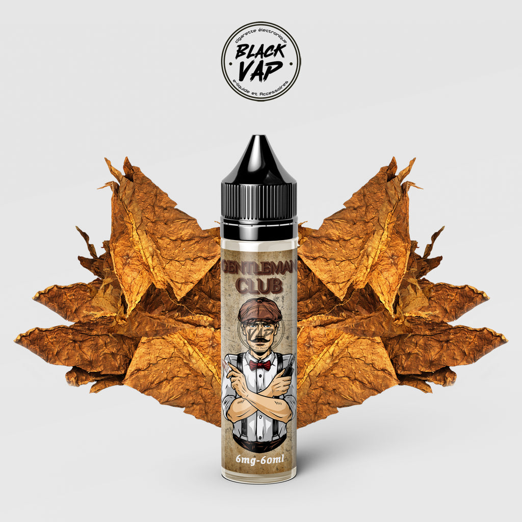 E-LIQUIDE GENTLEMAN CLUB TOBACCO 60ML - BLACK VAP