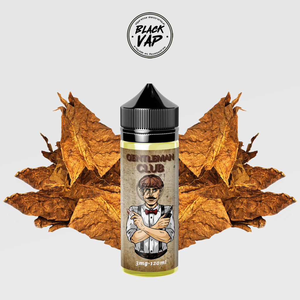 E-LIQUIDE GENTLEMAN CLUB TOBACCO 120ML - BLACK VAP