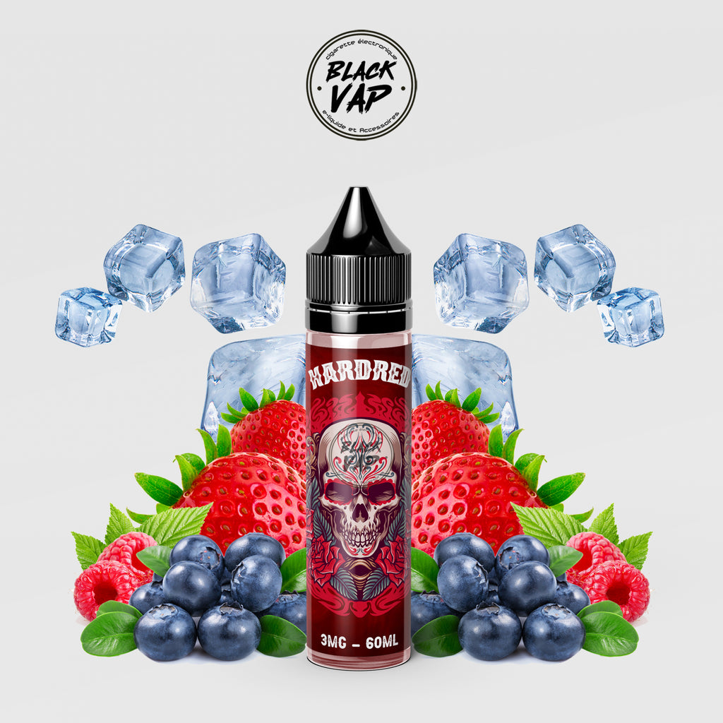 E-LIQUIDE HARD RED 60ML - BLACK VAP