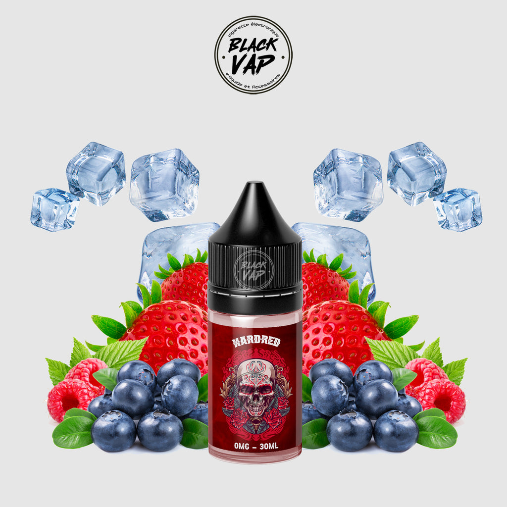 E-LIQUIDE HARD RED 30ML - BLACK VAP