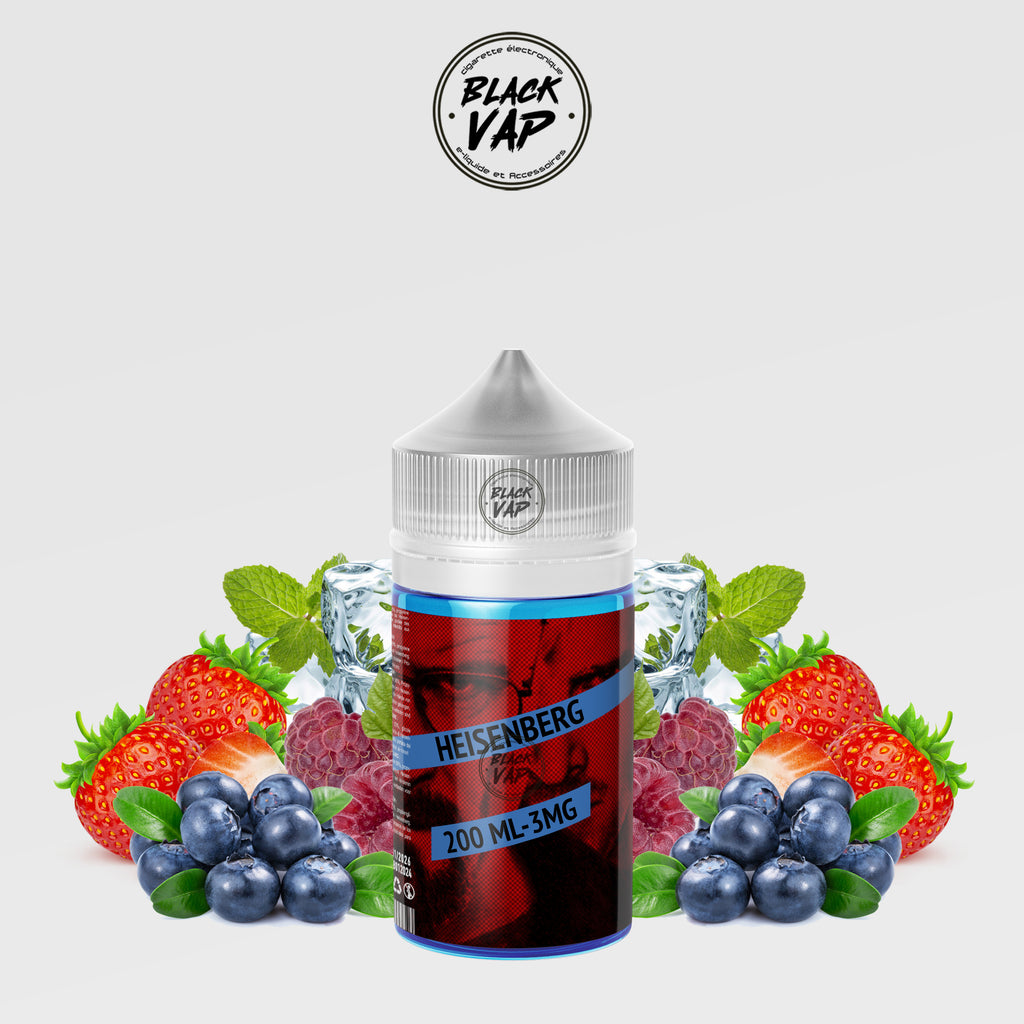 E-LIQUIDE HEISENBERG 200ML - BLACK VAP