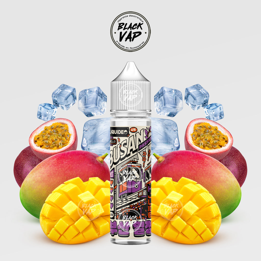 E-LIQUIDE KJUICE BUSAN PASSION 50 ML LIQUIDEO - BLACK VAP