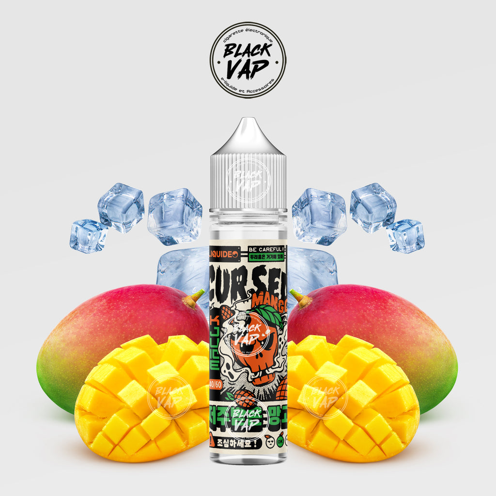 E-LIQUIDE KJUICE CURSED MANGO 50 ML LIQUIDEO - BLACK VAP