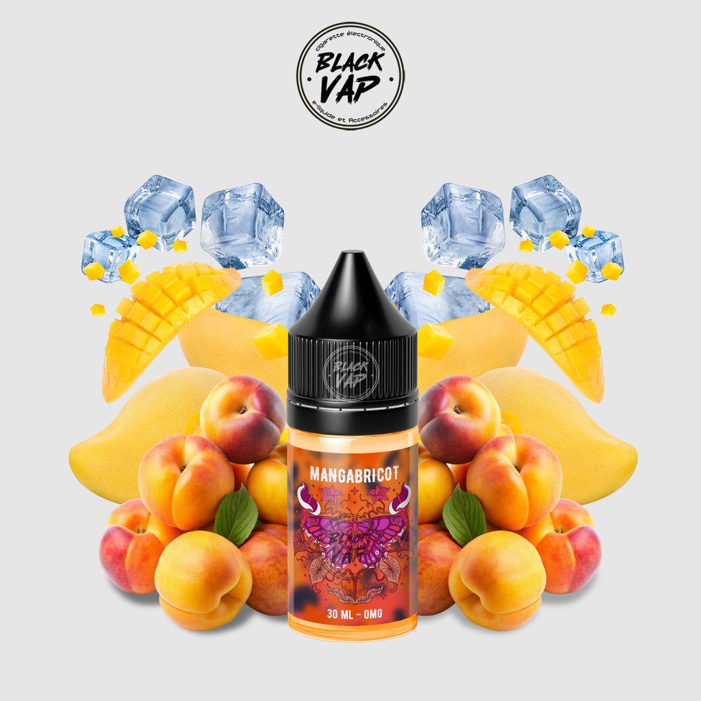 E-LIQUIDE MANGABRICOT MANGUE ABRICOT 30ML - BLACK VAP