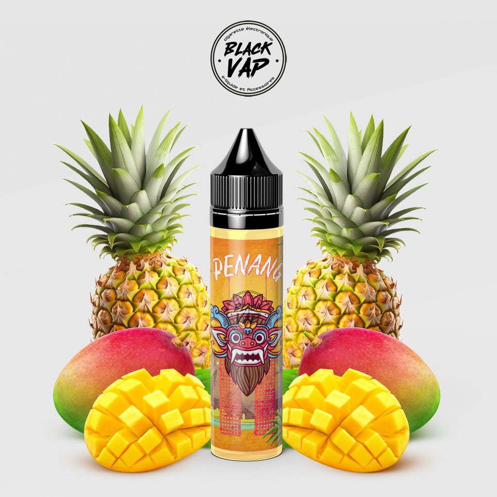 E-LIQUIDE PENANG MANGO PINEAPPLE 60ML - BLACK VAP