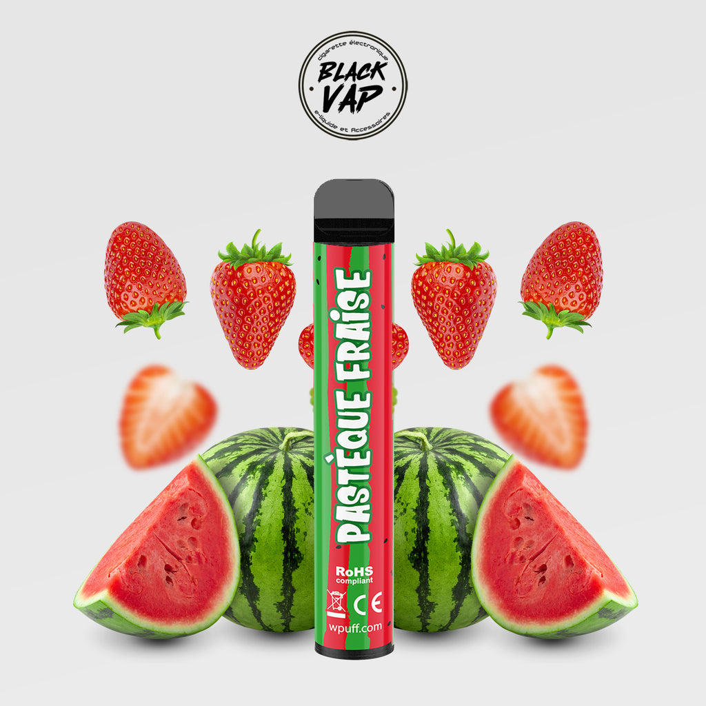 WPUFF WATERMELON MAGNUM 2000 PUFFS - LIQUIDEO - BLACK VAP