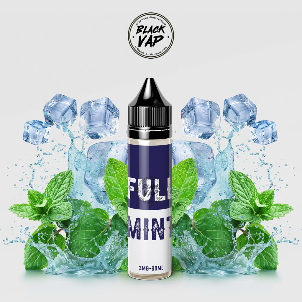 FULL MINT TRIPLE MENTHOL 60ML - BLACK VAP