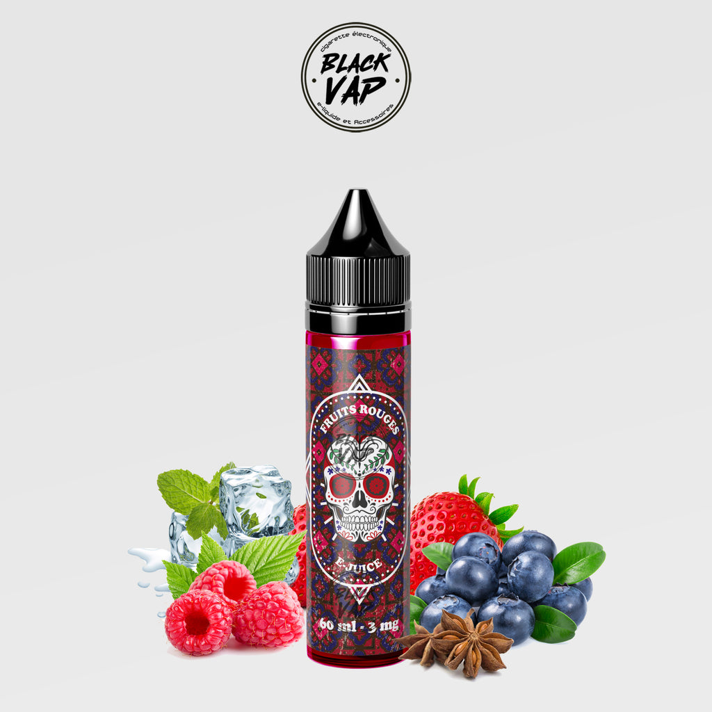 Grossiste e-liquide Fruits Rouges 50ml 0mg